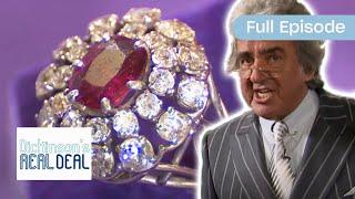 Beautiful 2 Cart Diamond Ring with Ruby | Dickinson's Real Deal | S12 E43