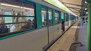 Paris Metro Line 6 MP73 - Saint-Jacques