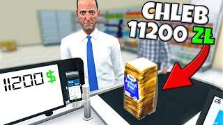 ️ OTWORZYŁEM NOWY SKLEP I OKRADAM LUDZI!? | SUPERMARKET SIMULATOR |