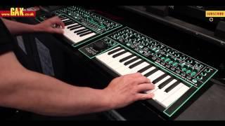 Roland - AIRA System 1 Plug Out Synthesiser Demo at GAK