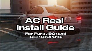 ACRealism V2.6 - Install Guide