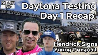 Daytona ARCA Testing Recap, Hendrick's New Driver, Xfinity PxP Leak & SVG + Chastain Racing for JRM