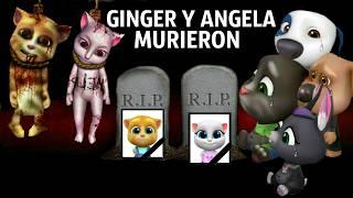 ANGELA Y GINGER MURIERON -  My Talking Tom Friends - AMONG US