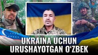 Ukraina uchun urushayotgan o'zbek pulemyotchi hikoyasi @migrantuzb