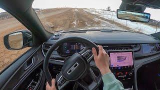 2022 Jeep Grand Cherokee Overland 4XE - POV Test Drive (Binaural Audio)