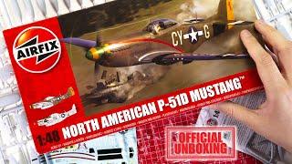 Official Unboxing - Airfix North American P-51D Mustang (A05131A)