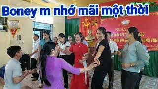 nhảy boney m tưng bừng hội Đại Đoàn Kết toàn dân tộc 2024