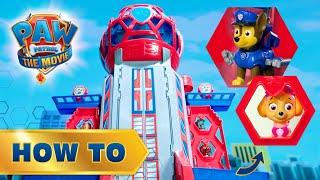 PAW Patrol: The Movie - Ultimate City Tower - How To Build - PAW Patrol Official & Friends