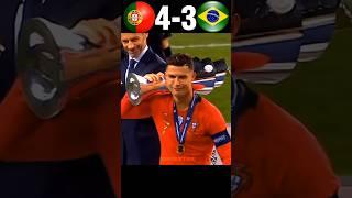 Portugal vs Brazil Penalty Shootout Final World Cup 2026 Imaginary #football #shorts #ronaldo