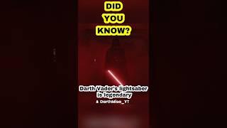 How Darth Vader forged his red lightsaber!  A legendary tale in #starwars #darthvader #fyp