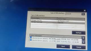 How to Upload Siemens HMI program to USB Drive TP1900 Comfort