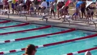 8 Year Old Swimming Freestyle