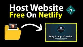 How to Host Website on Netlify | Netlify tutorial