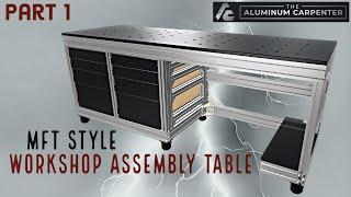 The Ultimate Assembly Table: DIY with Aluminum Extrusion and Creative Joinery Techniques