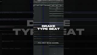 DRAKE TYPE SHIT!! #shorts #drake #draketypebeat #typebeat #freebeats #artist #musician #beats #mst