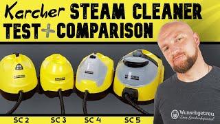 Karcher Steam Cleaner Comparison 2023 ► SC2 vs SC3 vs SC4 vs SC5  Reviews "Made in Germany"