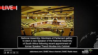 Election of the new Speaker of the National Assembly of South Africa