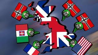 Surviving As The UK Against The ENTIRE World - Hearts Of Iron 4