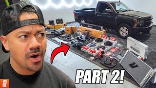 Building a Chevy Silverado for OUR SUBSCRIBER PART 2! (4 Link Suspension Conversion)UNCUT / EXTENDED