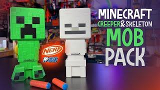 Neat! Minecraft Creeper & Skeleton Mob Pack Nerf N-Series Blaster Pack Review