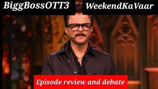 BiggBossOTT3 WKW episode 26 july review, shivani Eliminated