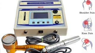 acco Advance Laser Therapy ( Hot & Cold) + 2 Probes for Pain Relief in Physiotherapy- MedicalBazzar