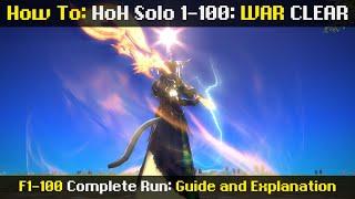 How to: HoH Solo on WAR - Floors 1-100 - "Live Tutorial" - 6.05 - Angelus Demonus
