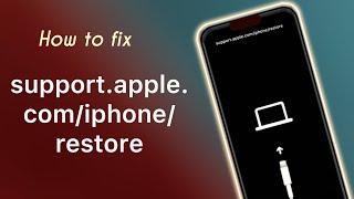 How to Fix support.apple.com/iphone/restore on iPhone | Exit Recovery Mode