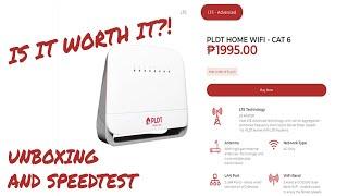 The New LTE-Advanced PLDT Home Prepaid Wifi (CAT 6) - Unboxing and Speedtest [DH 725]