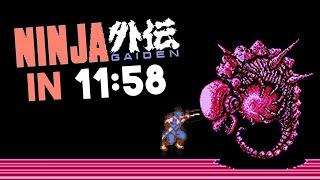 Ninja Gaiden Any% Speedrun in 11:58 by ShuriBear