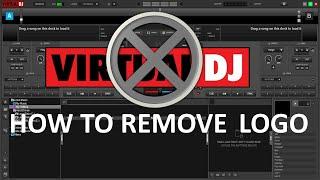 How to remove the Virtual DJ Logo