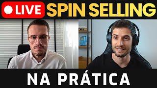 COMO FAZER DIAGNÓSTICO DE VENDAS AO VIVO  Aplicando SPIN SELLING na Prática (Role Play)