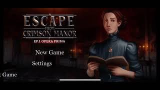 Escape From Crimson Manor - Official walkthrough - Full step by step guide