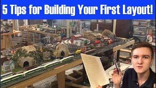 5 Tips for Building Your First Train Layout.