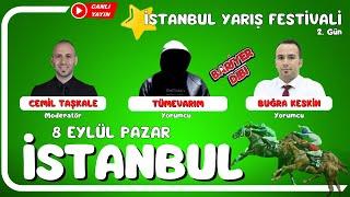 İSTANBUL YARIŞ FESTİVALİ / Canlı Yayın / Bariyer Dibi / 8 Eylül 2024 Pazar #atyarisi