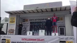 Siarhei Shauchenka Minsk Cycling Club 2021 Tour of Mevlana (2.2) Stage 4 PODIUM