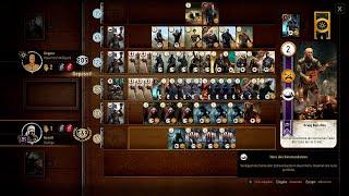 The Witcher 3: Gwent - High Score (Skellige) / 645 points match - 627 points round