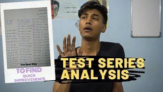 How to Analyse Test Series