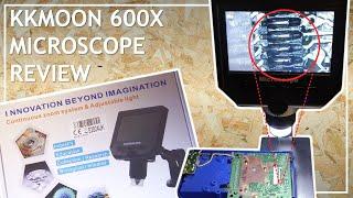 KKMoon 600X Digital Microscope Review Magnifying Screen Soldering