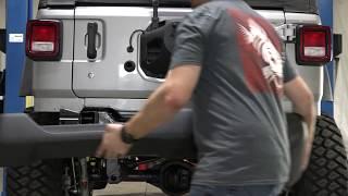 How to Remove a Jeep Wrangler JL Stock Rear Bumper: A Step by Step Guide