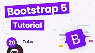 Bootstrap 5 Crash Course Tutorial #20 - Tabs