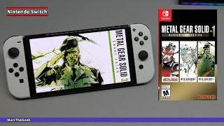 Metal Gear Solid 3: Snake Eater Gameplay on Nintendo Switch