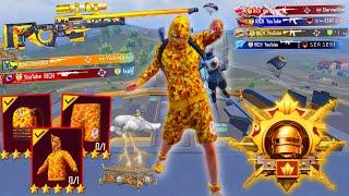 OMG! MY NEW FASTEST SNIPER GAMEPLAY With BAPE-X SET Pubg mobile