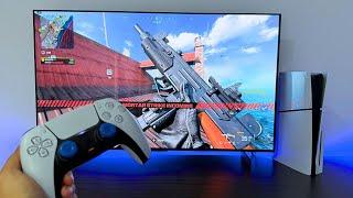 POV: LG OLED C4 + WARZONE 3 PS5 Slim Gameplay 4K 144hz Test | Best Oled Gaming TV