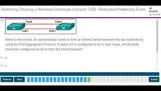 Modules 5 – 6 Redundant Networks Exam Answers