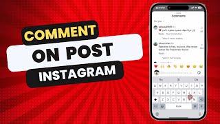 How To Comment On Instagram Post in 2024