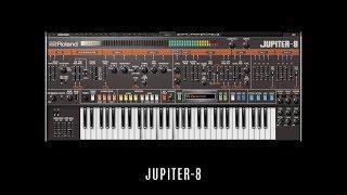 JUPITER-8 • Roland Cloud • 25 Selected Factory Presets • Synthwave VST • Sounds Patches Playthrough