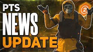 The PTS starts TOMORROW, I REPEAT, The PTS starts TOMORROW!!! - The Division 2 PTS News Update