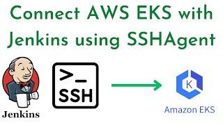 Integrate AWS EKS with Jenkins using SSH Agent|Connect AWS EKS with Jenkins Pipeline using sshagent