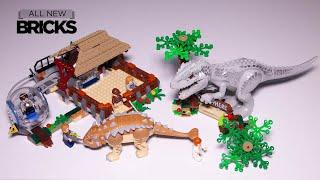 Lego Jurassic World 75941 Indominus Rex vs. Ankylosaurus Speed Build